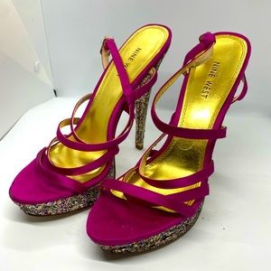 Nine West Glitter Pumps